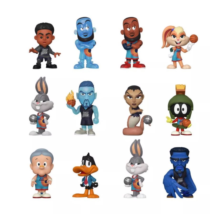 FUNKO ACTION FIGURES FUNKO POP MYSTERY MINIS SPACE JAM 2 ASST